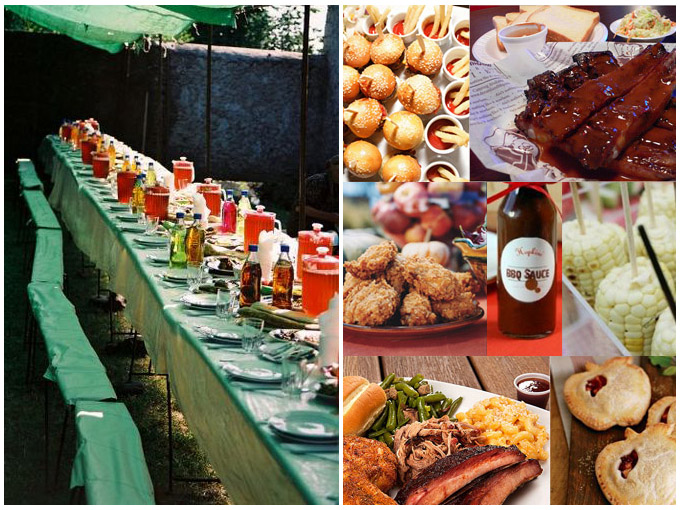 декор свадебного стола